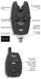 SET SEGNALATORI VTE 3+1 set 3x vte 1x receiver inc