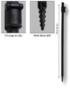 PICCHETTO TRIVELLA bank stick with drill matt blac