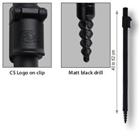 PICCHETTO TRIVELLA bank stick with drill matt blac